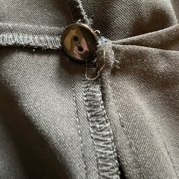 Elegant Black Wrap Dress, No Brand Tag. Approx Sz 16 - Picture 10 of 14